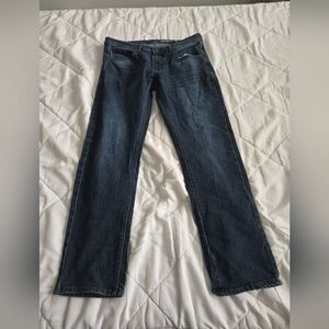 MBX Mens Dark Blue Denim Jeans Size 34x32